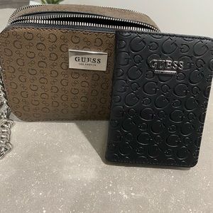 New Without Tags Guess Bag With Matching Wallet